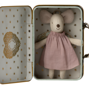 ANGE SOURIS DANS SA VALISE « MAILEG »